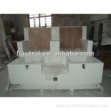 Factory supply solid surface nail salon furniture pedicure chair